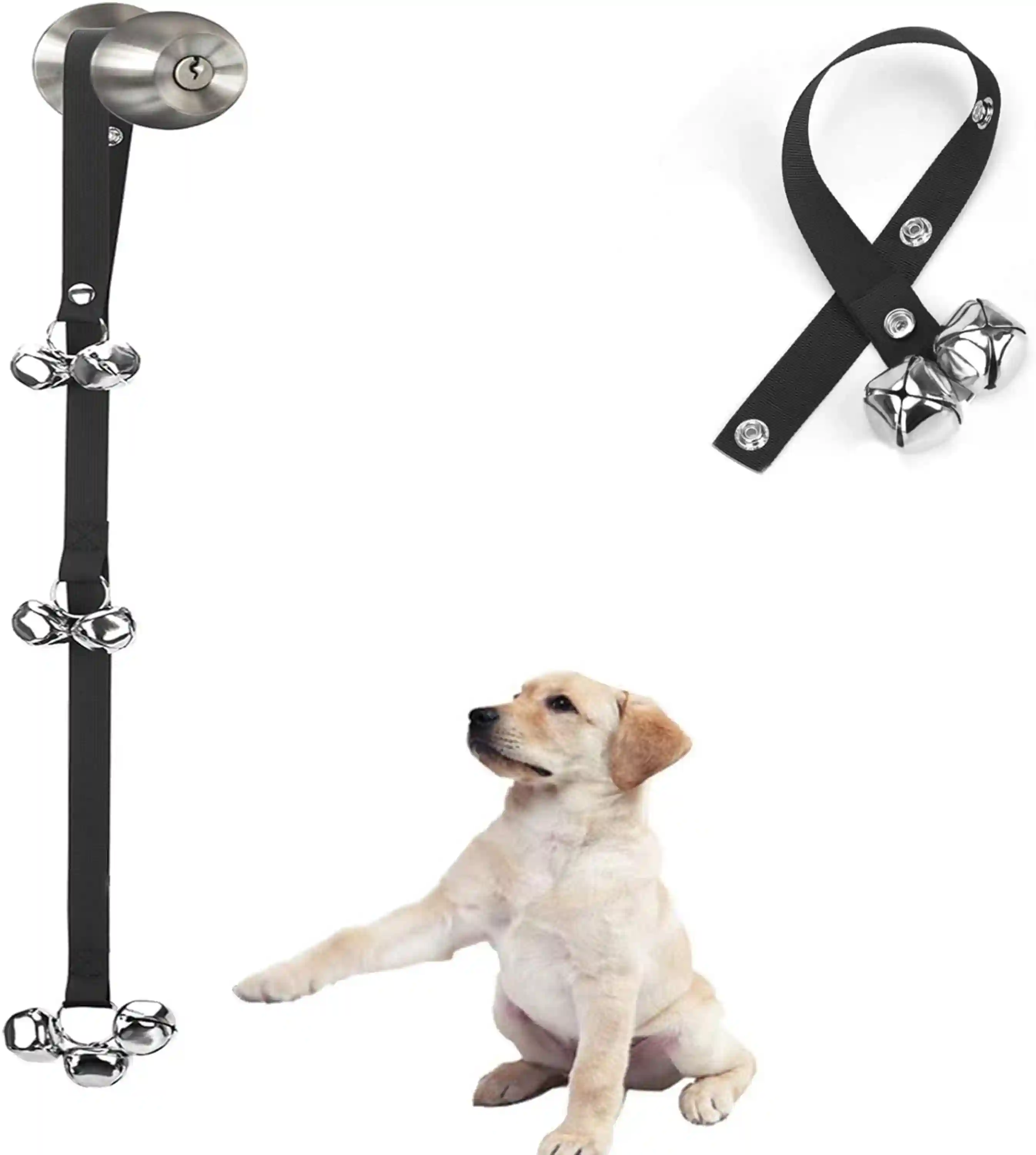 Luckyiren Adjustable Puppy Bells for Potty Training