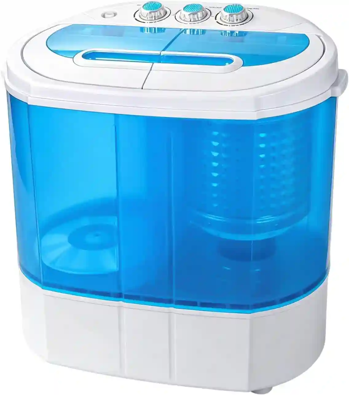 SUPER DEAL Twin Tub Portable Washing Machine 9.9LB