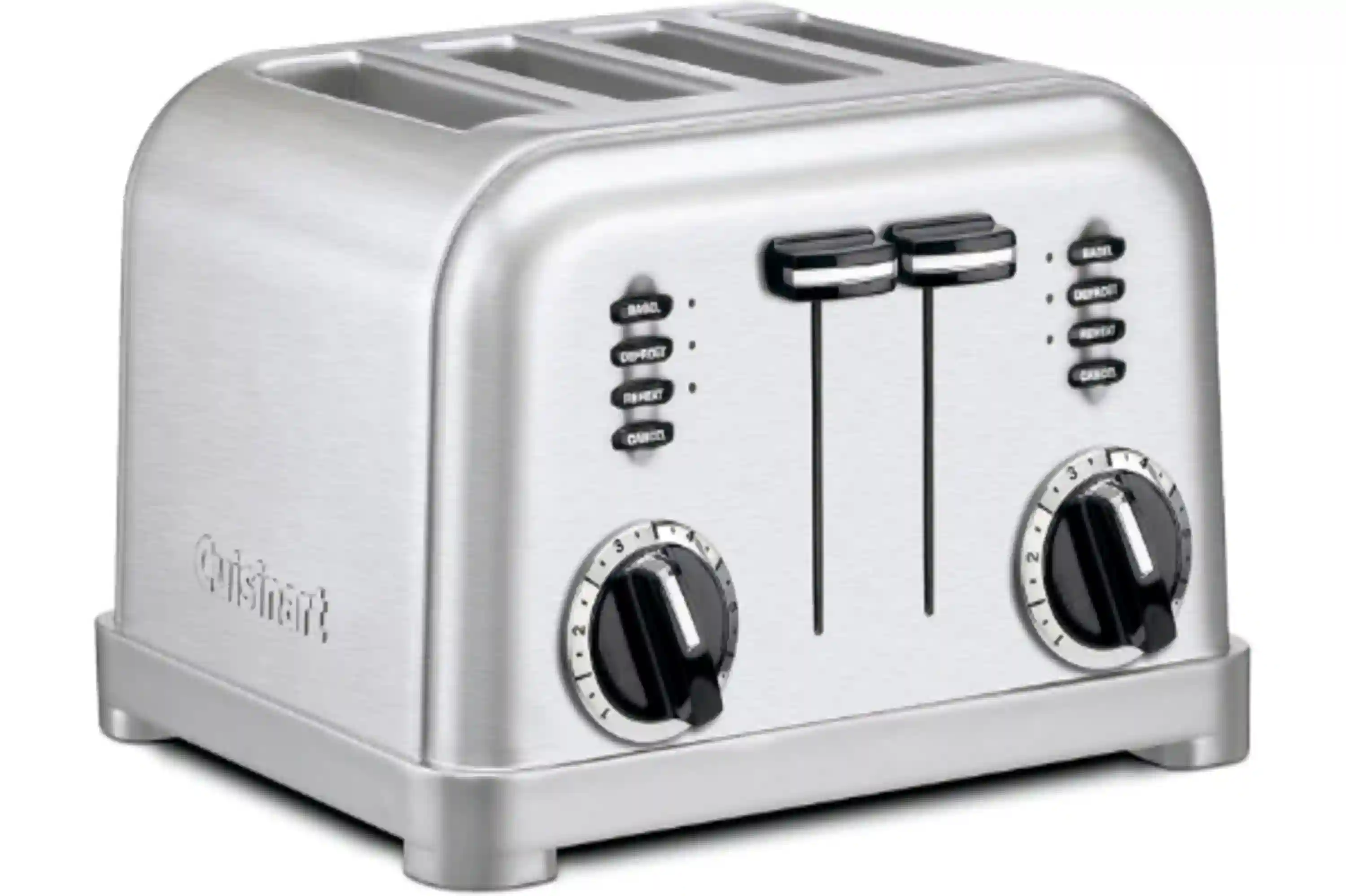 Cuisinart 4 Slice Stainless Steel Toaster with Extra Wide Slots and Dual Controls
