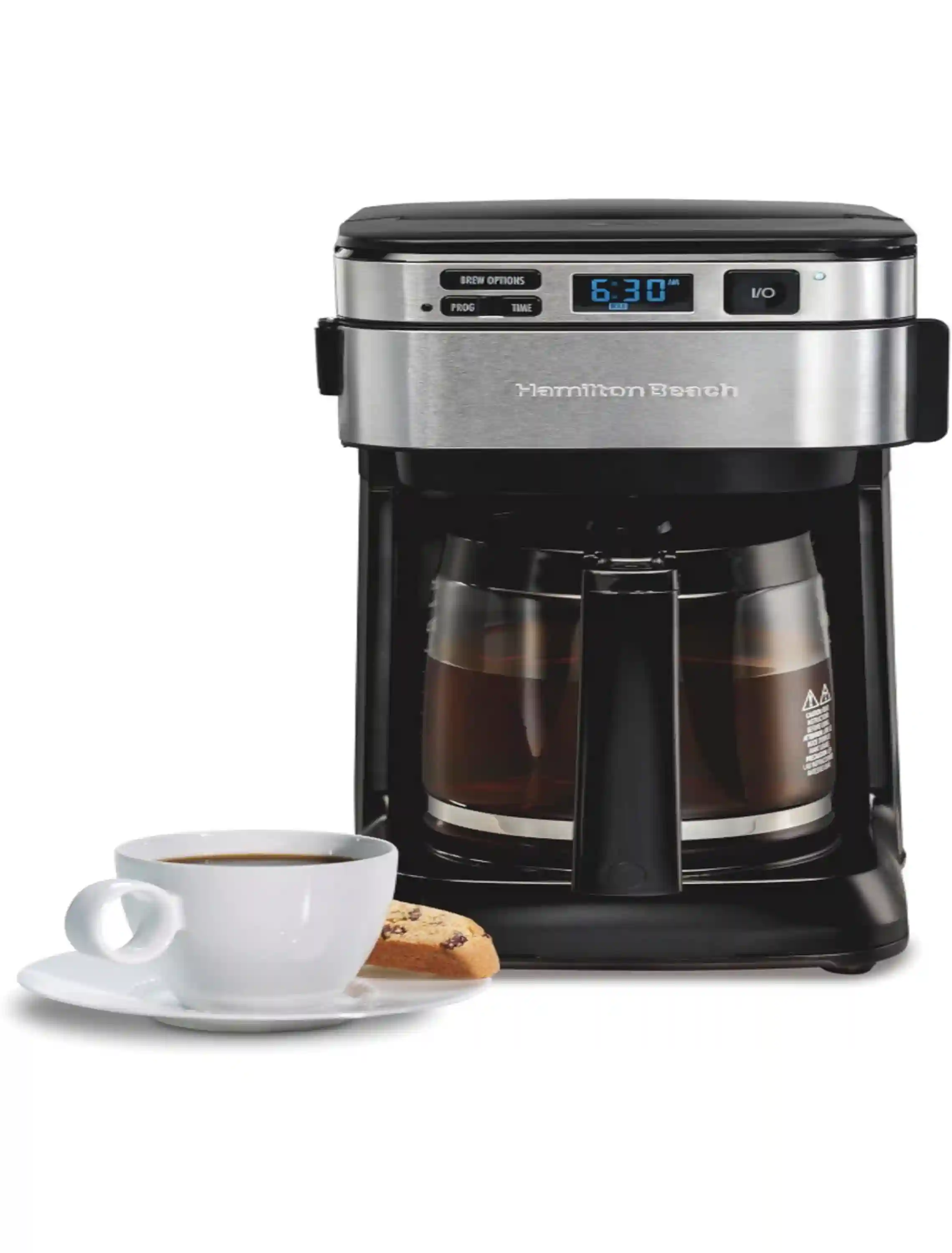 Hamilton Beach FrontFill 12 Cup Programmable Drip Coffee Maker 46310