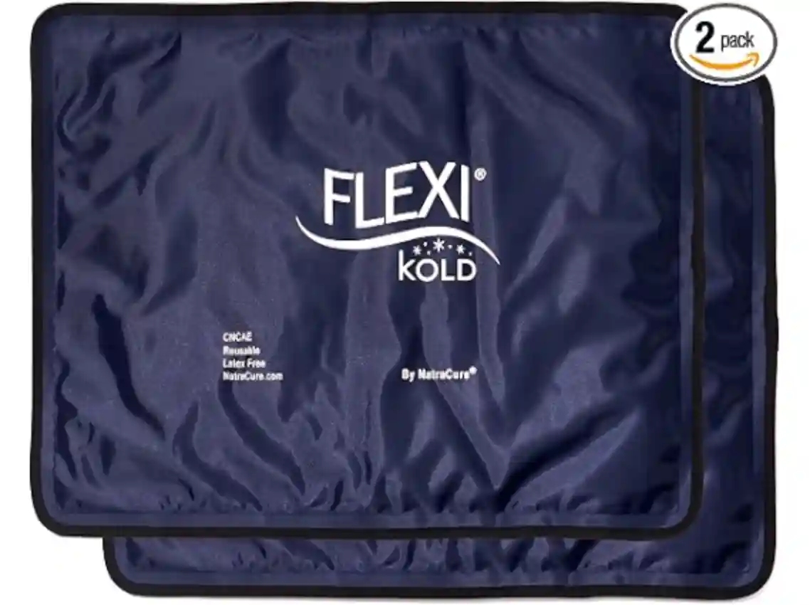 FlexiKold Gel Ice Packs Reusable Standard Large Two Pack