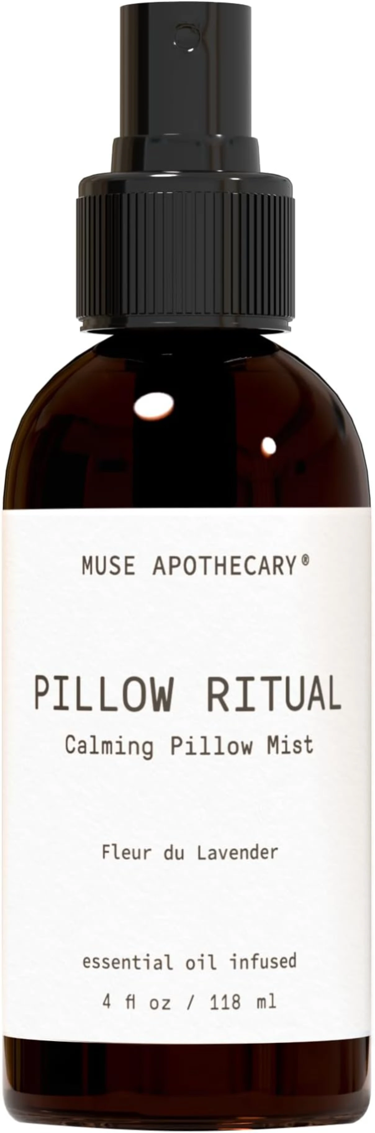 Muse Apothecary Pillow Ritual Lavender Linen Spray for Calming Aromatherapy