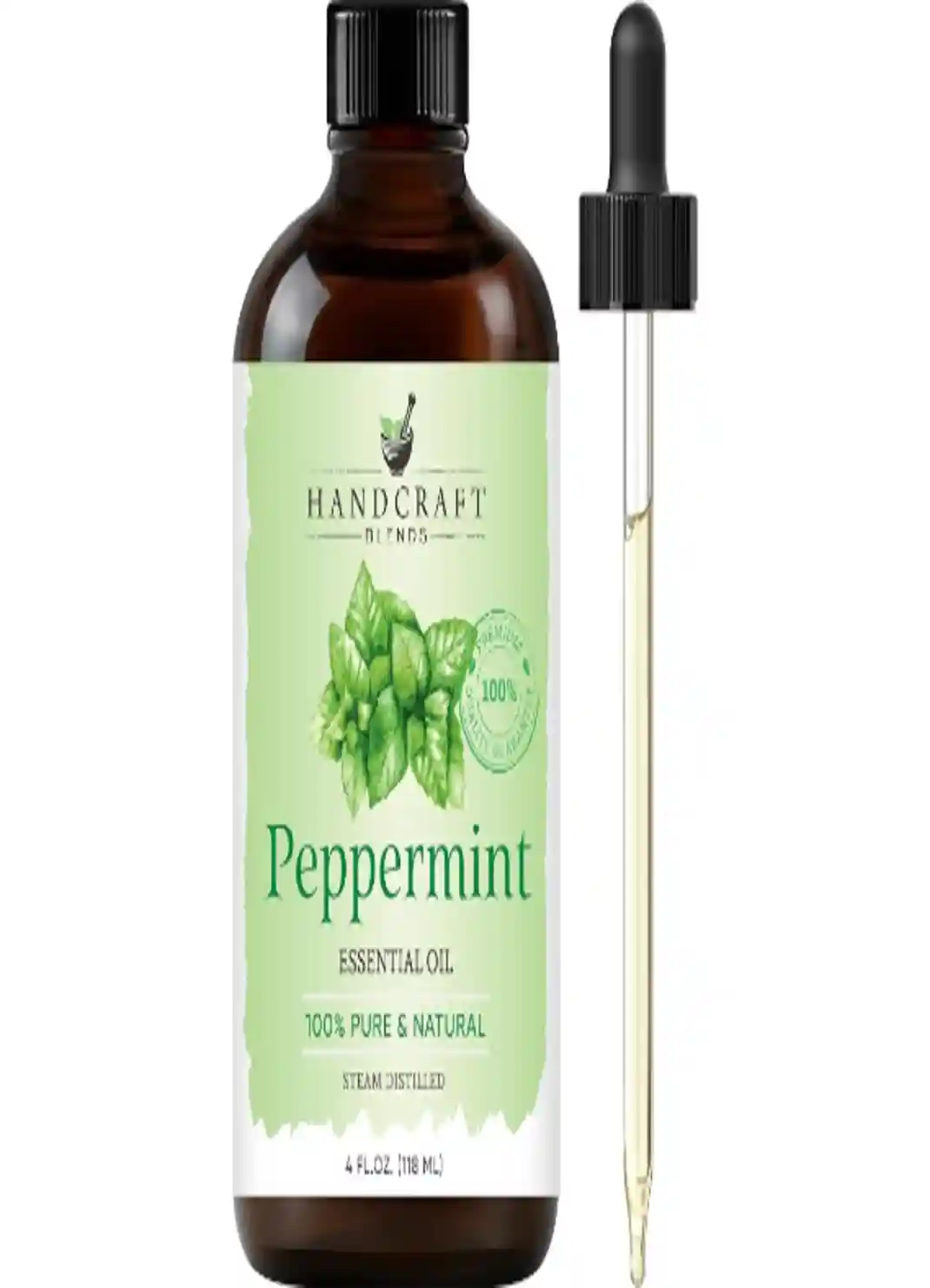 Handcraft Blends 100% Pure Peppermint Essential Oil 4 Fl Oz