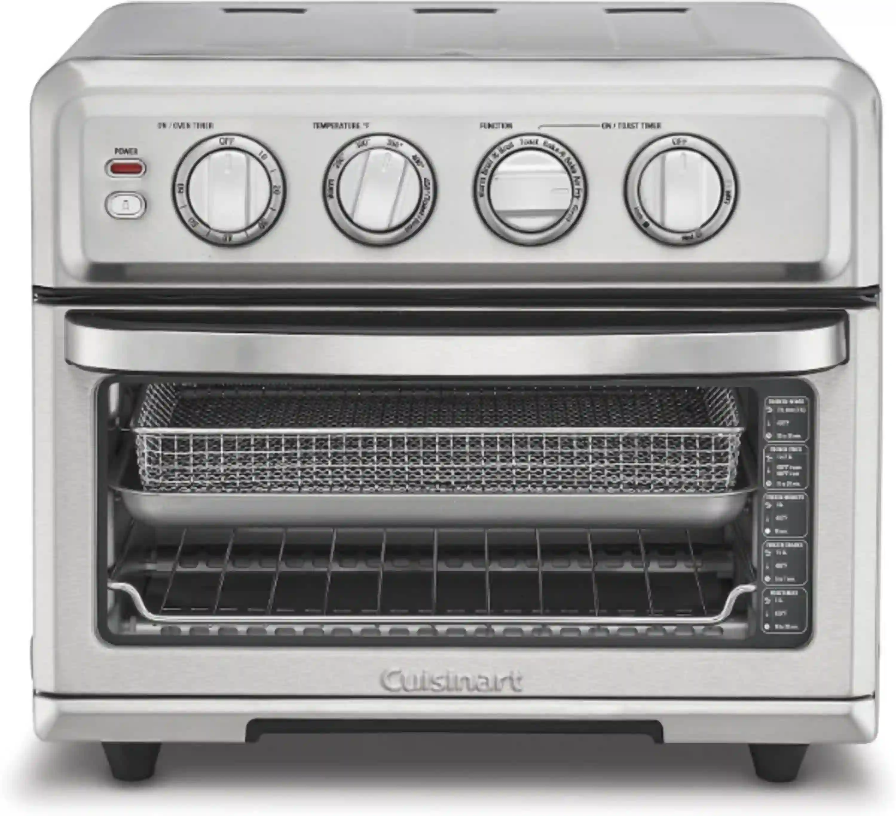 Cuisinart Air Fryer Toaster Oven Stainless Steel TOA-70NAS