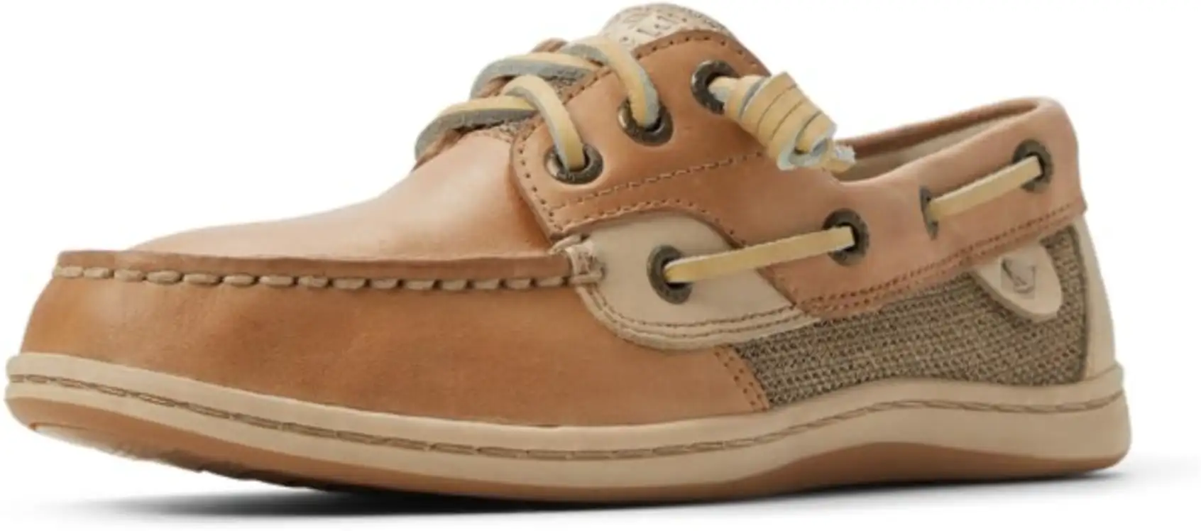 Sperry Women's Songfish 3-Eye Leather Boat Shoe Casual Nautical Footwear