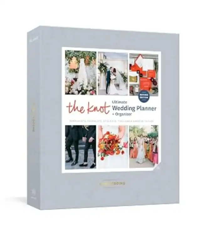 The Knot Ultimate Wedding Planner and Organizer Binder Revised Updated Worksheets Checklists Pockets