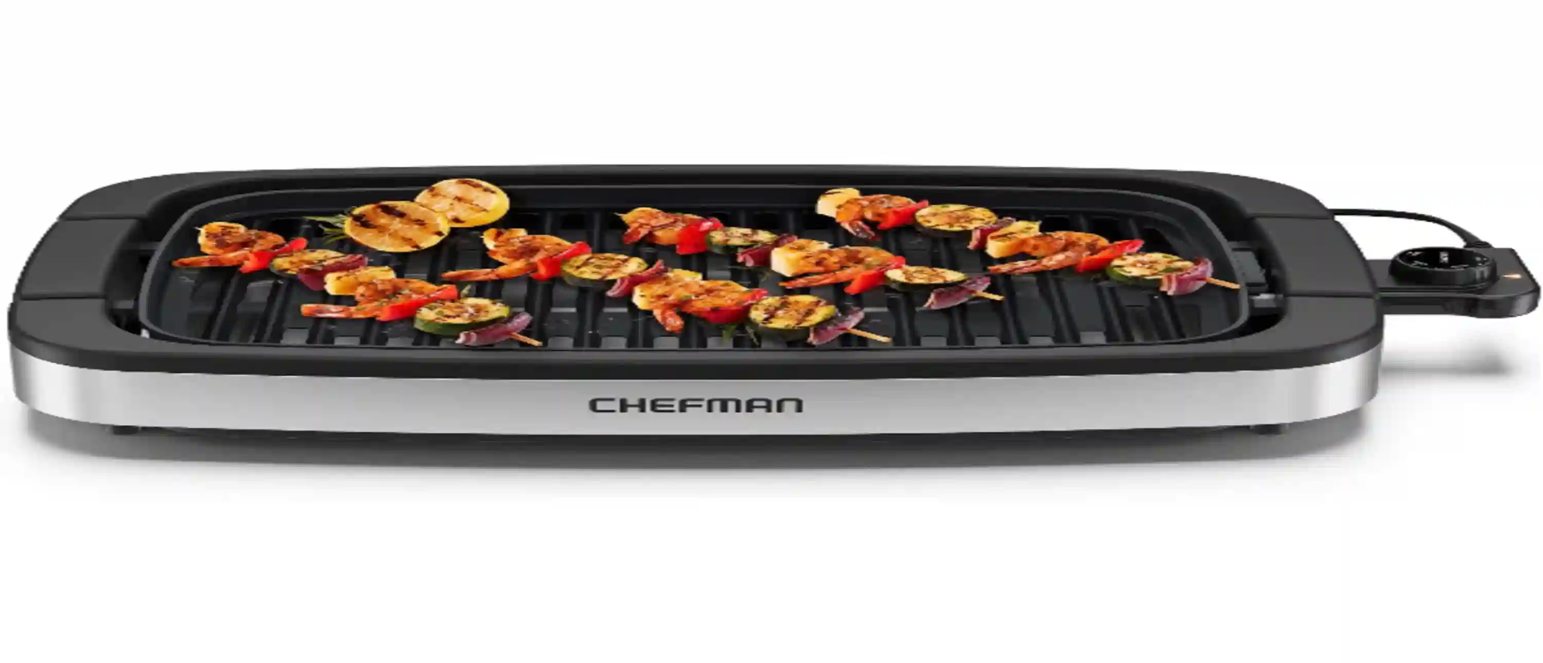 Chefman Smokeless Indoor Electric Grill Extra Large Tabletop BBQ Grill