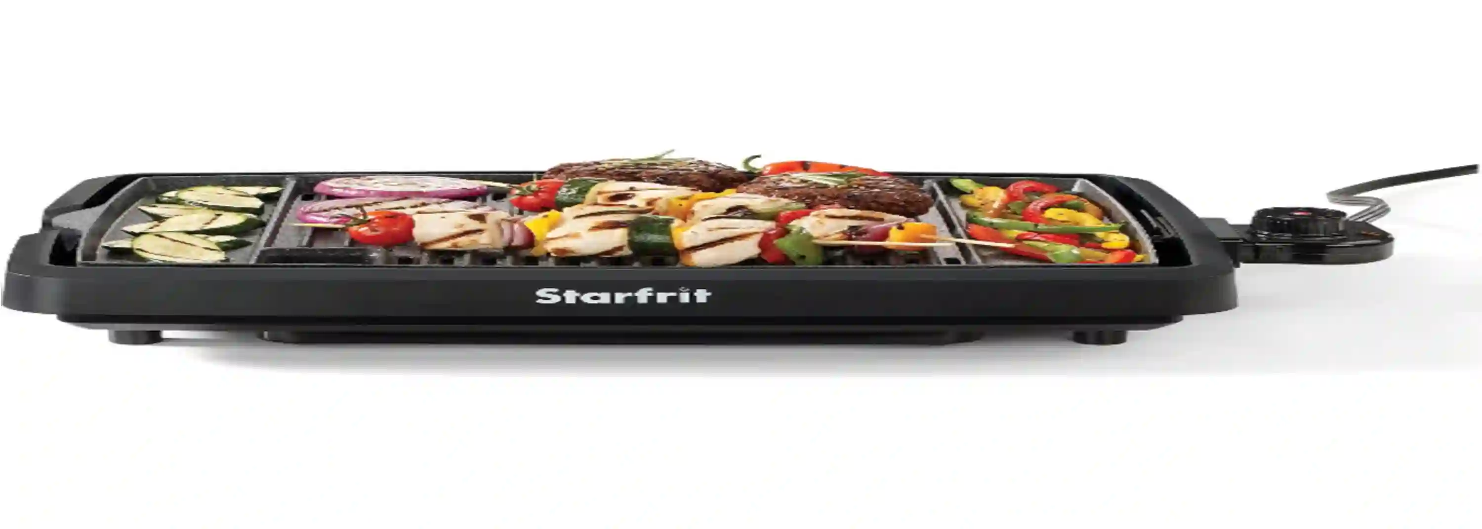 Starfrit THE ROCK Smokeless Electric Grill, 1200W, Non-Stick