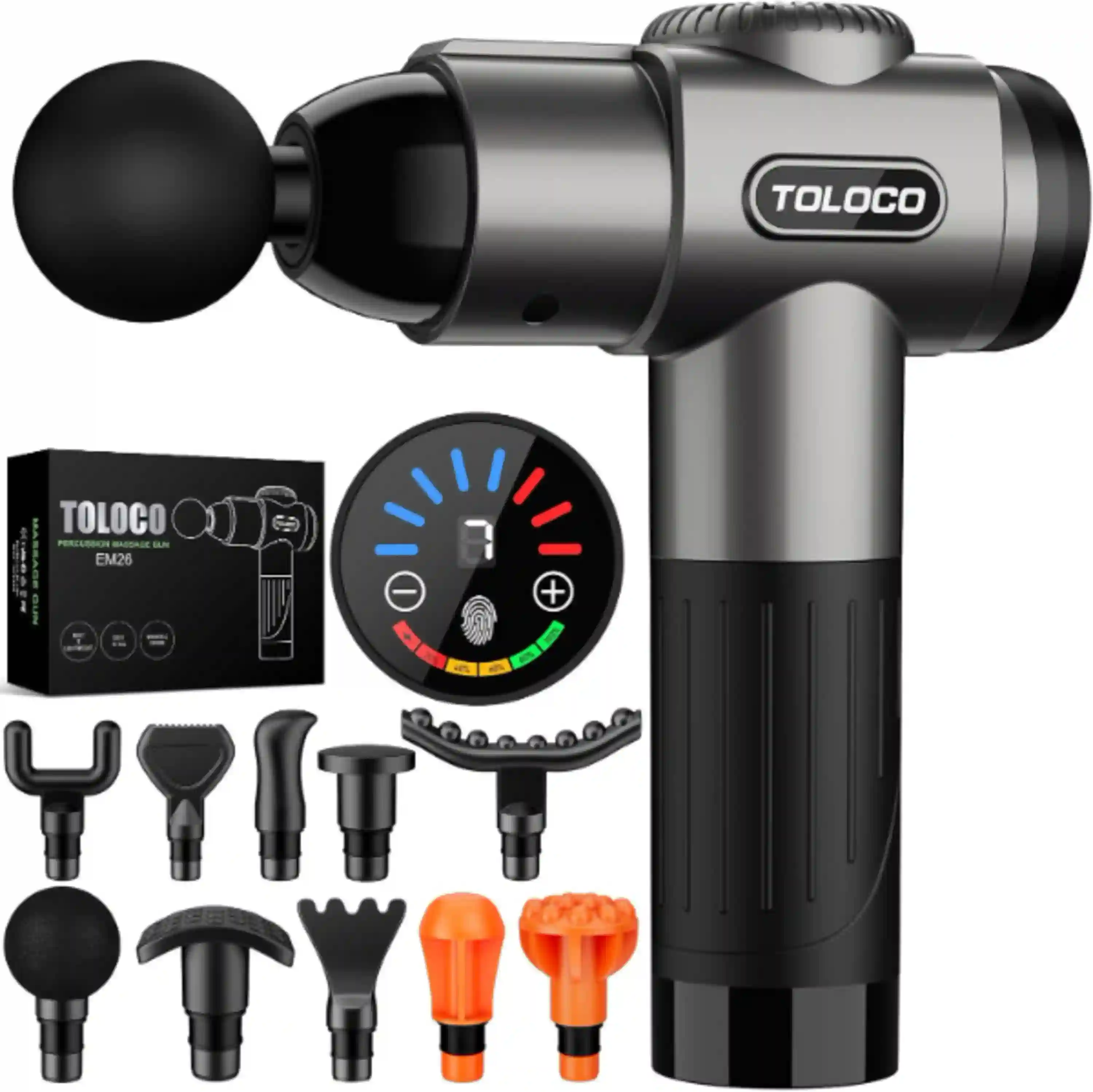TOLOCO Deep Tissue Massage Gun Percussion Massager for Athletes