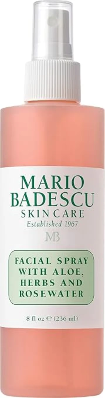 Mario Badescu Facial Spray with Aloe Herbs and Rose Water for All Skin Types