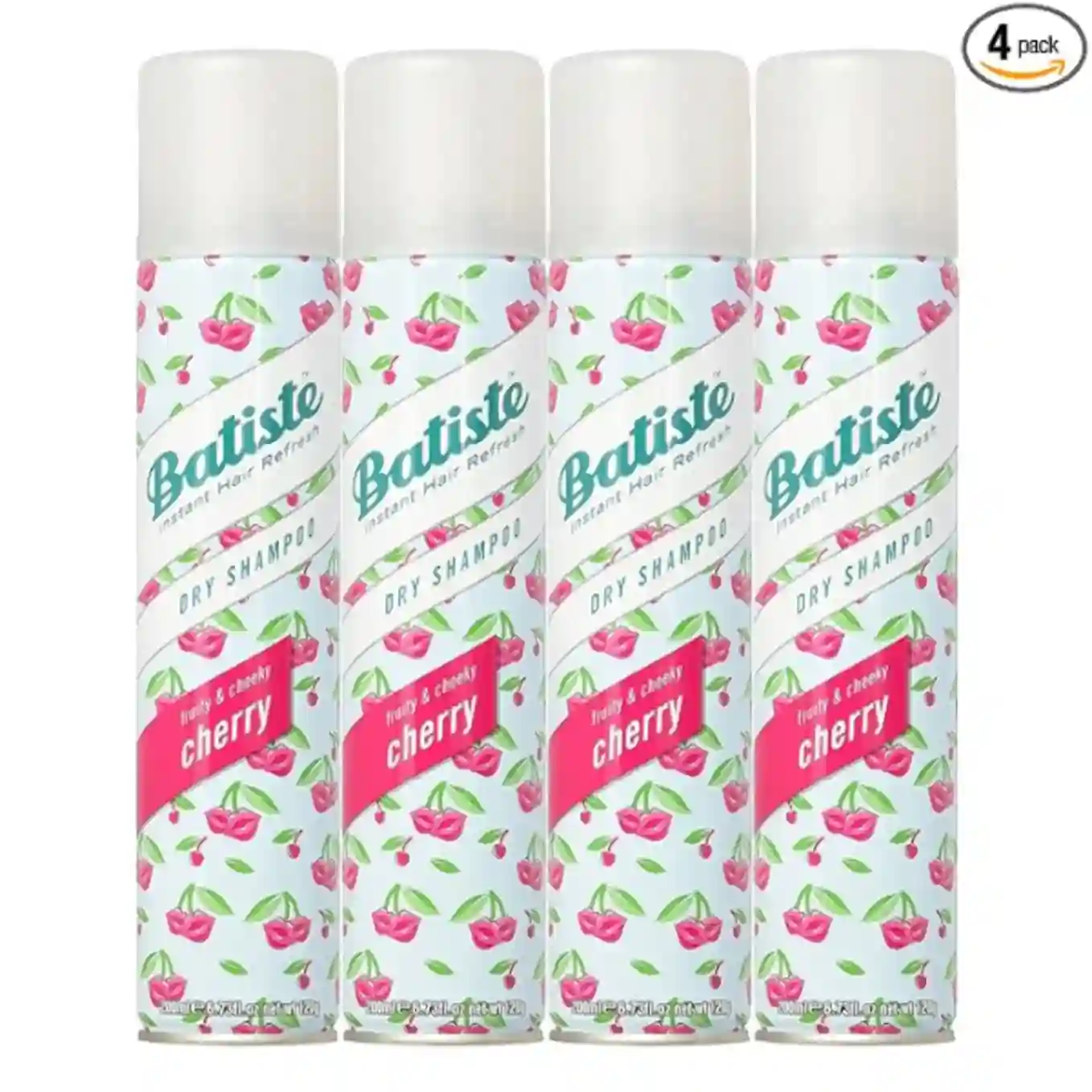 Batiste Dry Shampoo Cherry 6.73 oz Pack of 4