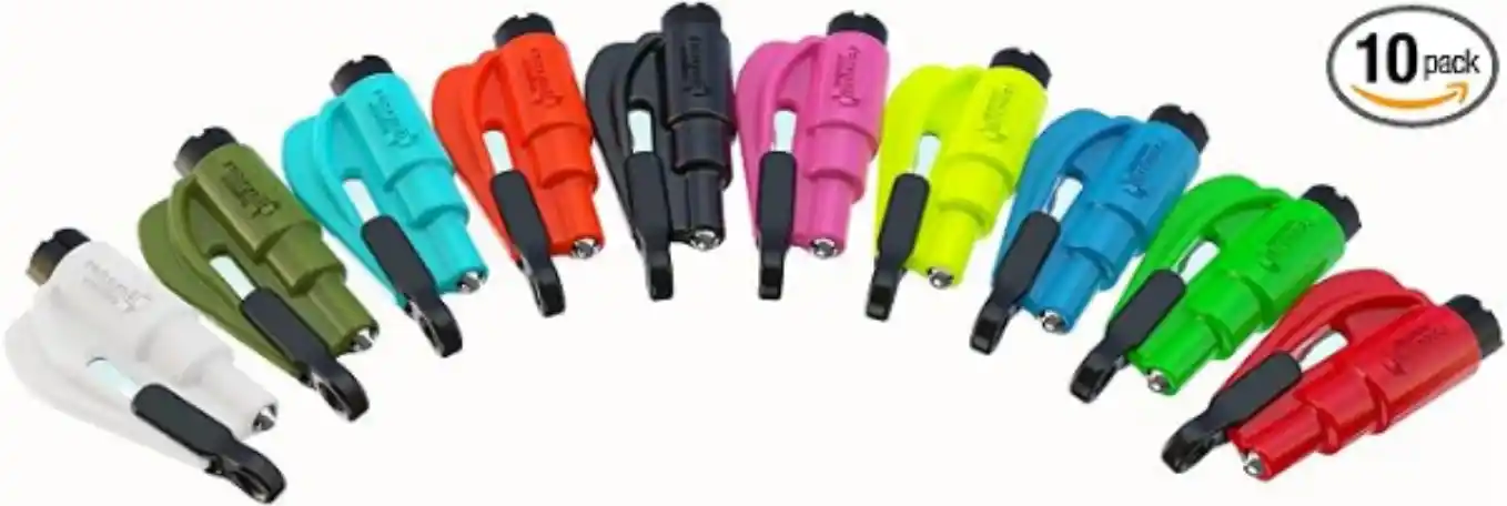 Resqme The Original Emergency Keychain Car Escape Tool Seatbelt Cutter and Window Breaker