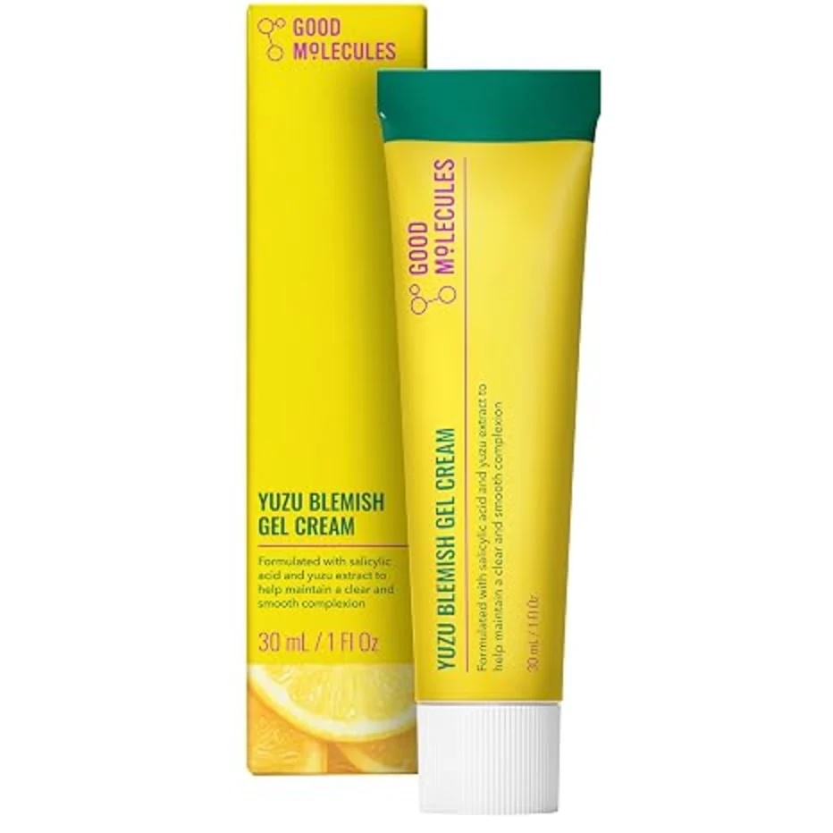 Good Molecules Yuzu Blemish Gel Cream with Salicylic Acid for Clear Smooth Skin