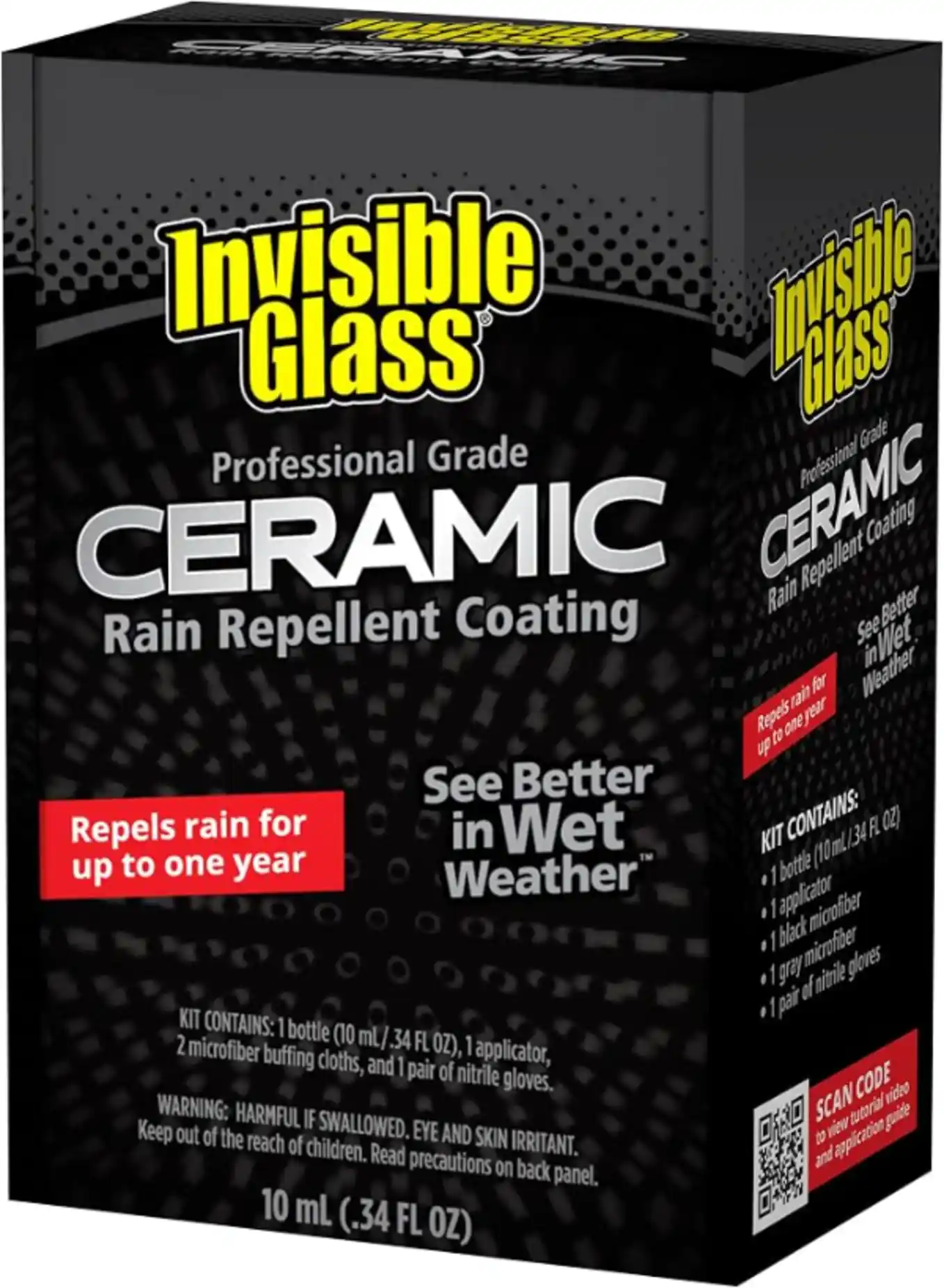 Invisible Glass Ceramic Rain Repellent Glass Coating Kit 10mL