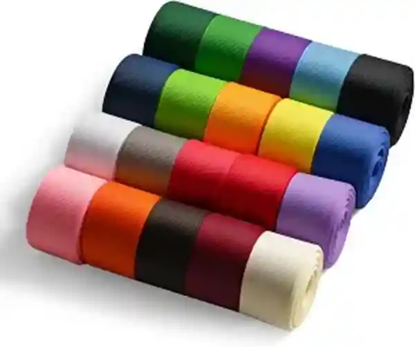 Generic 20 Colors Grosgrain Ribbon Set 1 Inch 100 Yards total for Christmas Wreaths Gift Wrapping Bow Making