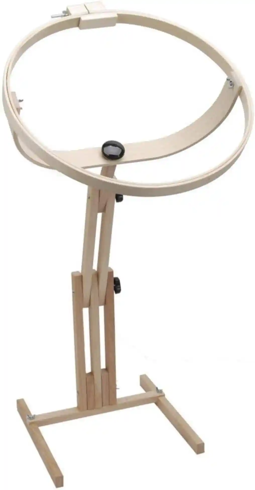 Frank A. Edmunds Quilters Wonder 18 Inch Quilting Hoop with Height Adjustable Standing Base