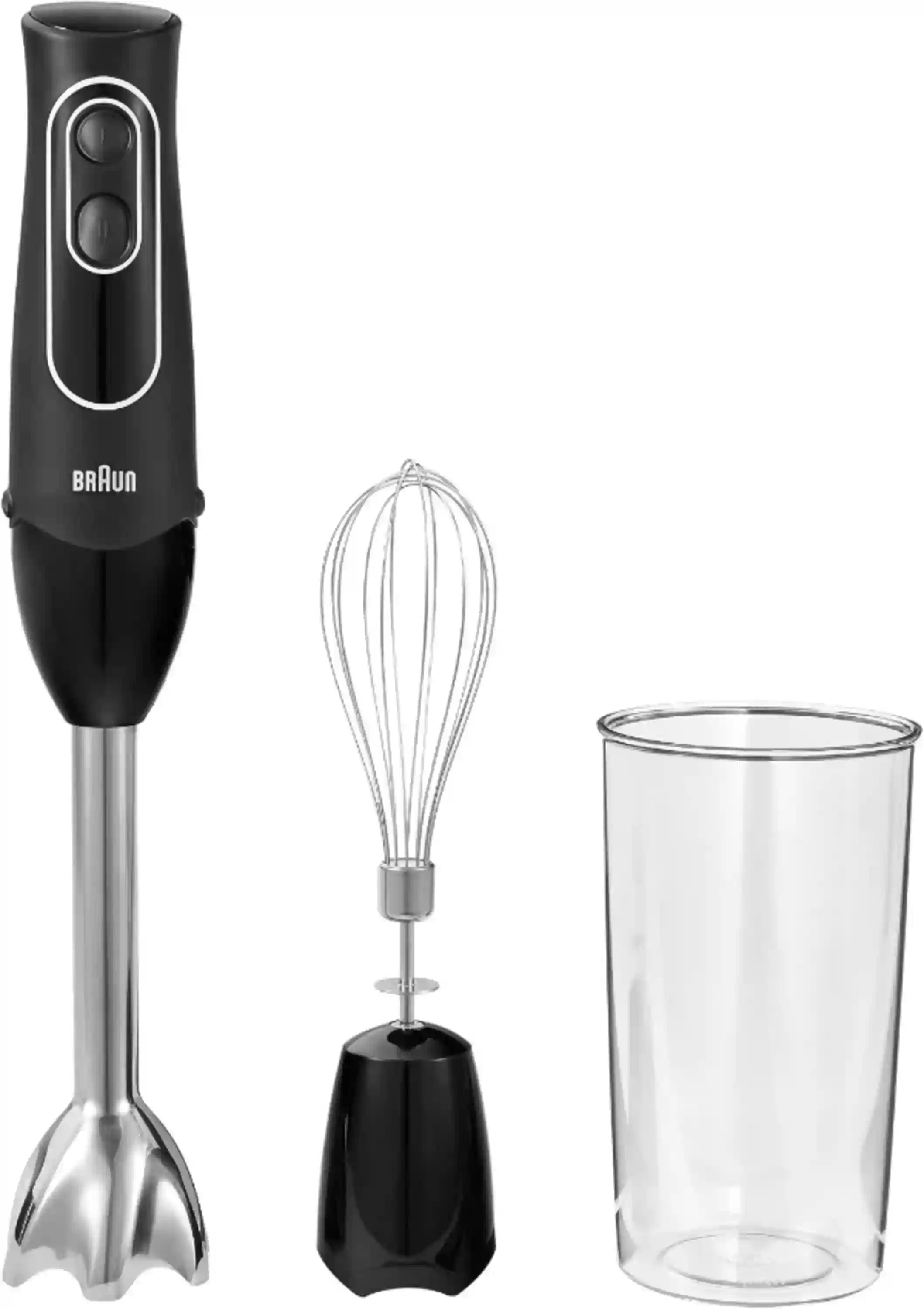 Braun MultiQuick 5 Hand Blender, 350W Dual Speed with Beaker and Whisk