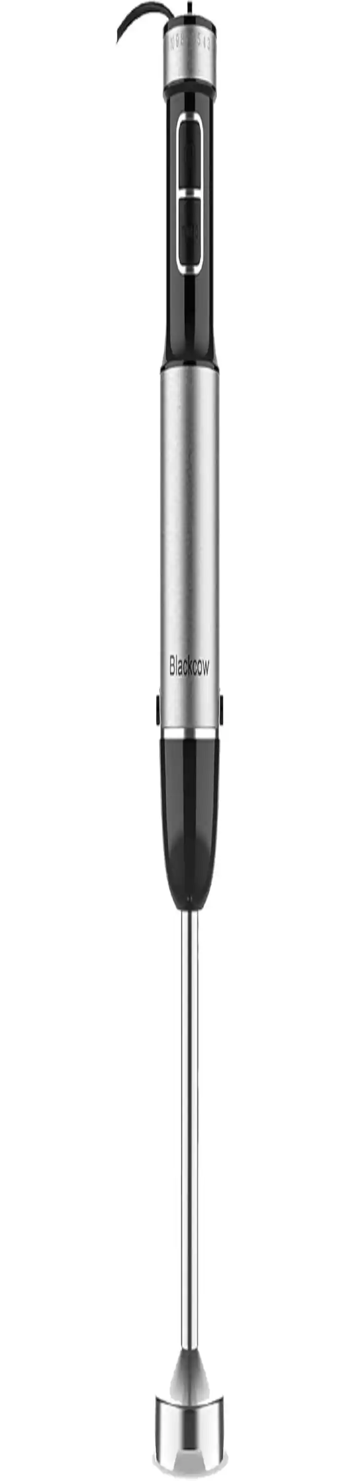Blackcow Immersion Blender Handheld 800W Electric Hand Blender with Titanium Alloy Blades