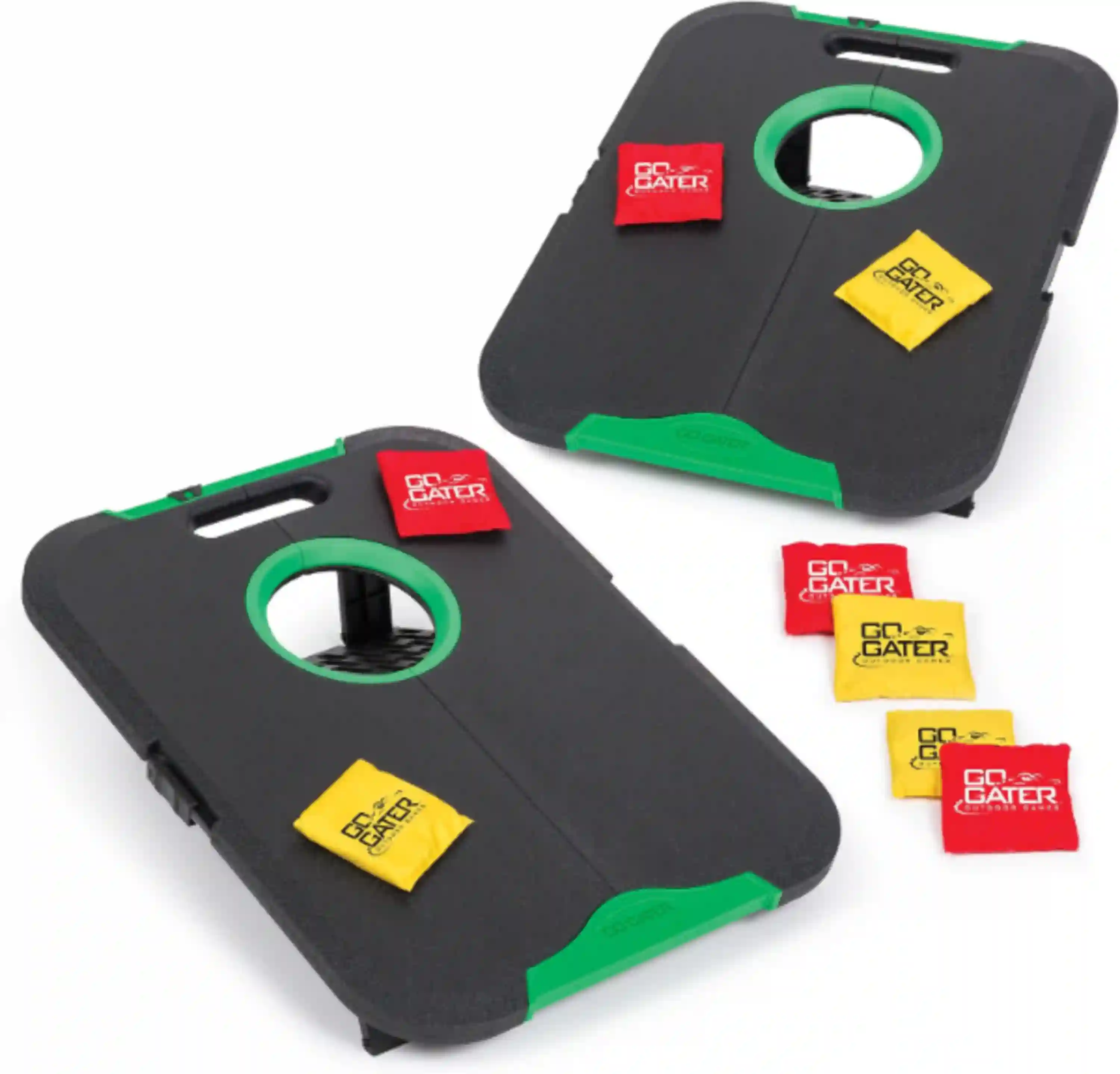EastPoint Sports Outdoor Cornhole Game Set Portable Weather Resistant Targets Eight Bean Bags